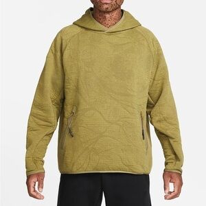 Nike Therma-FIT ADV Tech Pak Men’s Olive Green Pullover Hoodie Nwt Size M